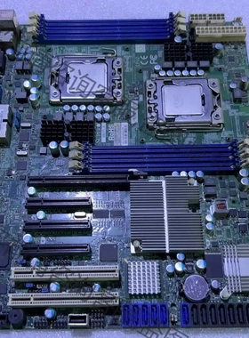超微X8DTL-6 服务器主板 集成SAS 2008芯片 bu 议价再拍 拆机件