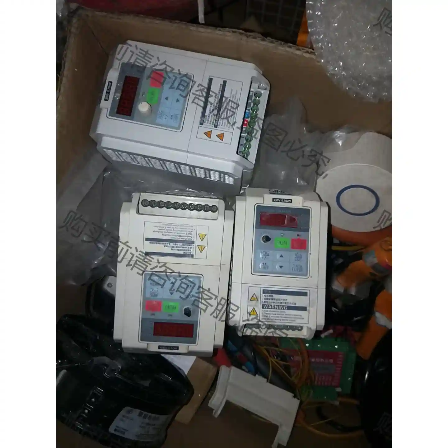 正弦0.75kw380v em100-0r7-3b-cd e 议价再拍 拆机件