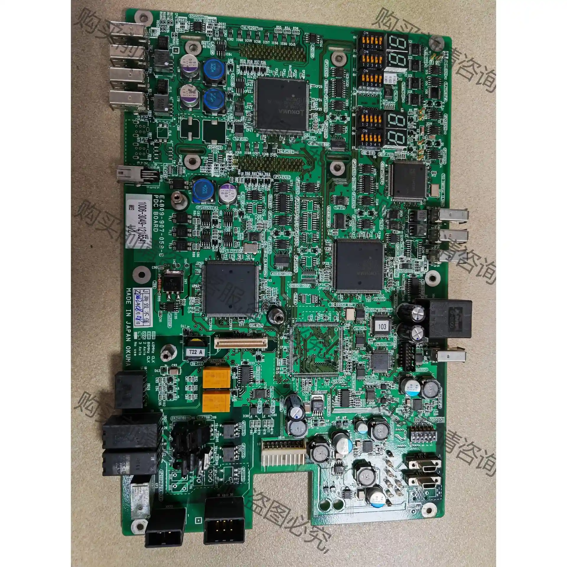 OKUMA 大隈 伺服驱动板 E4809-907-059-B 议价再拍 拆机件