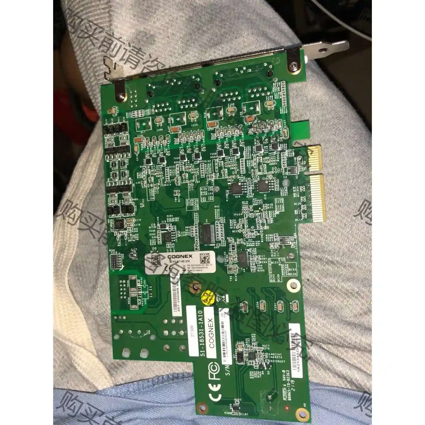康耐视 congex 8714e 网卡 视频采集卡 议价再拍 拆机件
