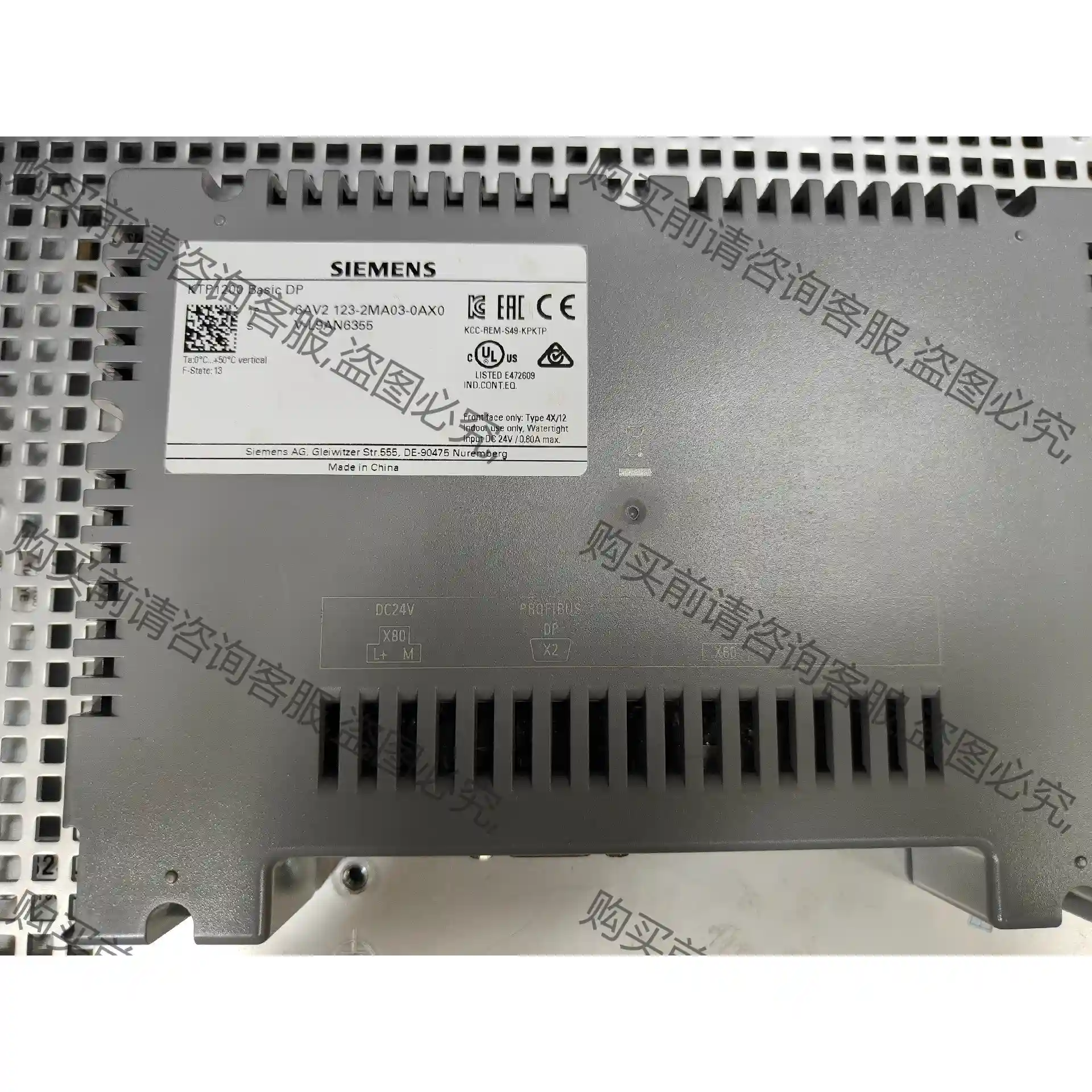 6AV6545-0BB15-2AX0 6AV6 545-0B 议价再拍 拆机件