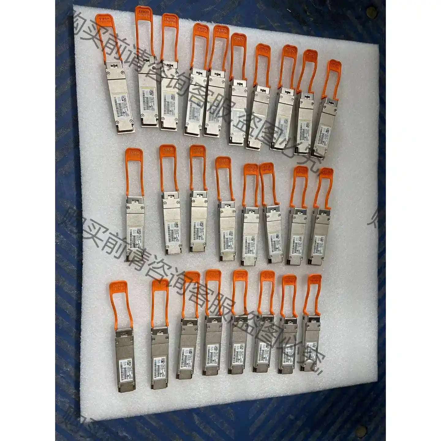 思科cisco QSFP-40G-CSR4 40G万兆模块 议价再拍 拆机件