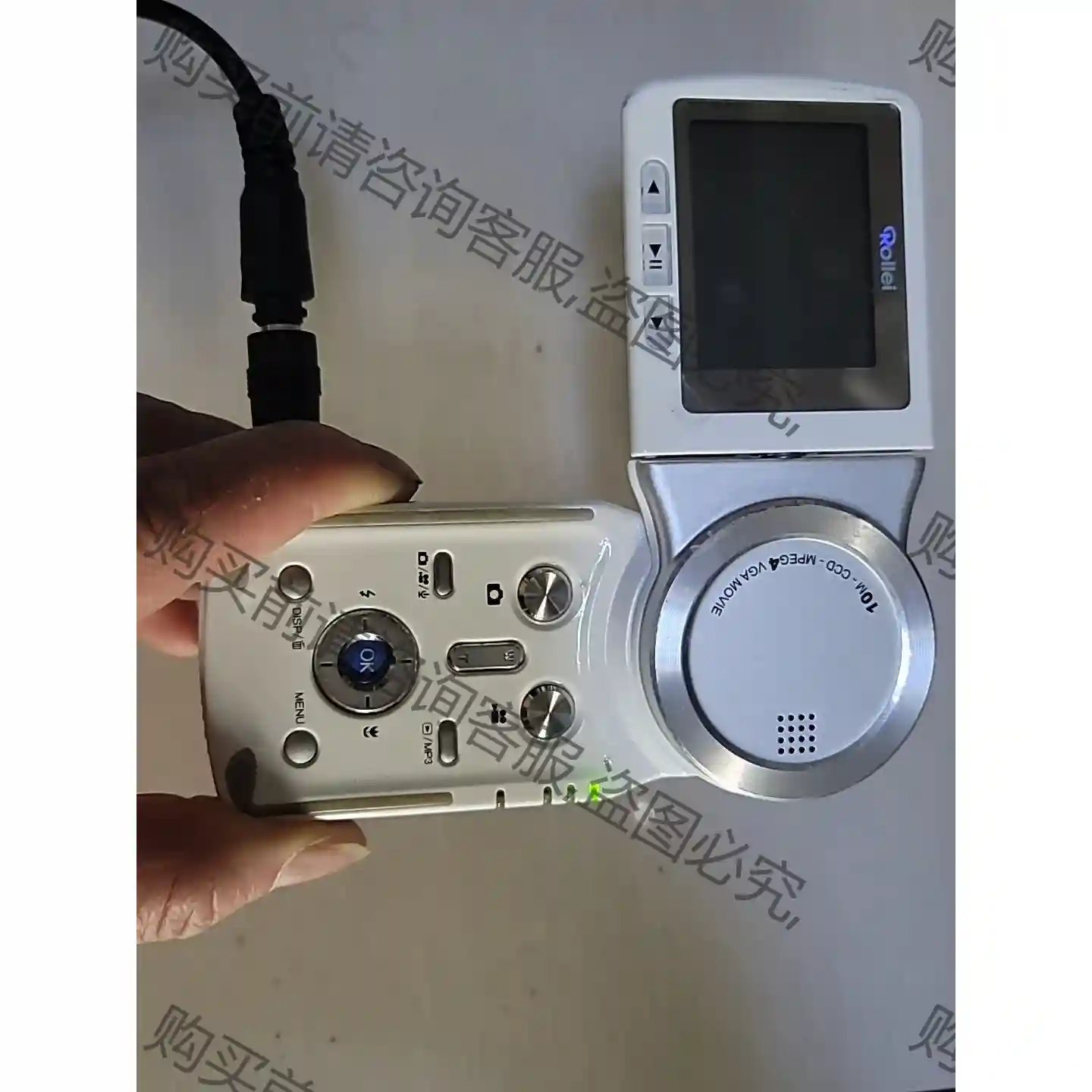 ROLLEI/禄来 dv838Rollei手持录像机，禄莱手 议价再拍 拆机件