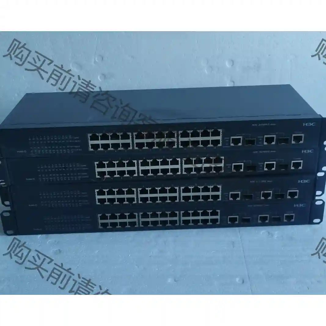 H3C S3100V2-26TP-WiNet 以太网交换机, 议价再拍 拆机件