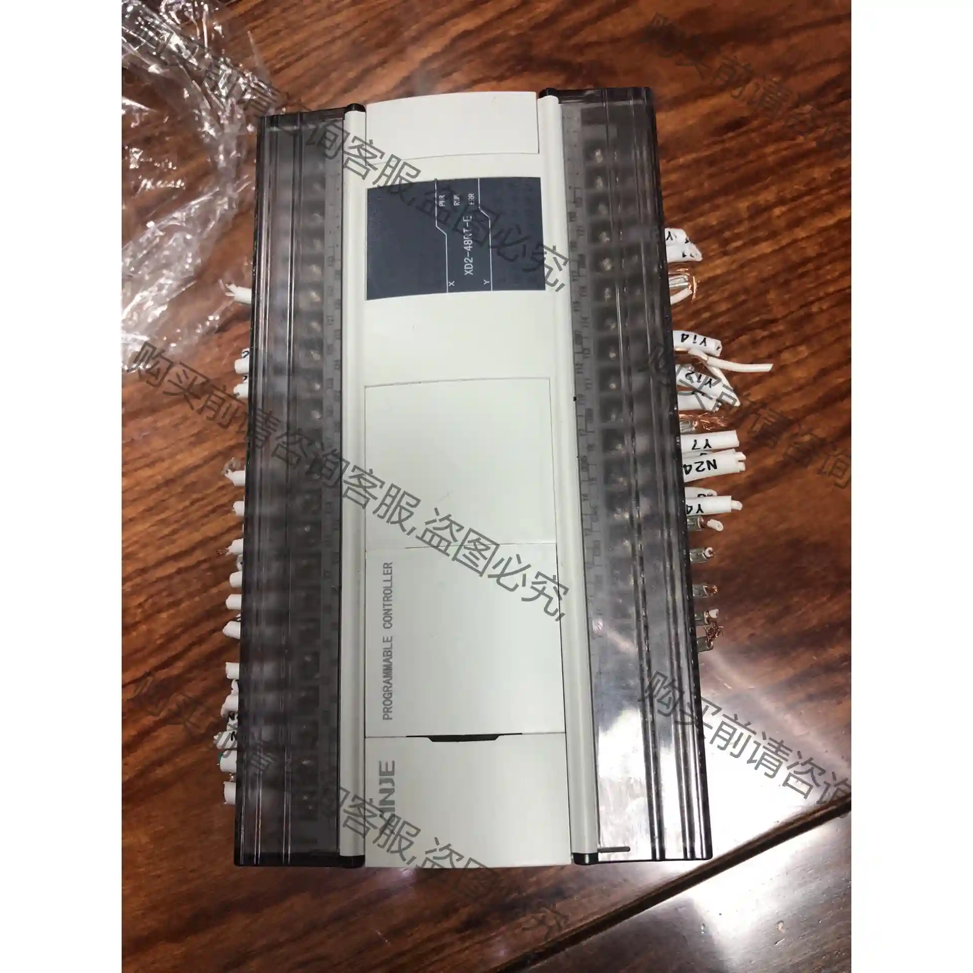 信捷plc XD2-48RT-E，有1台，成色漂亮，功能正常 议价再拍 拆机