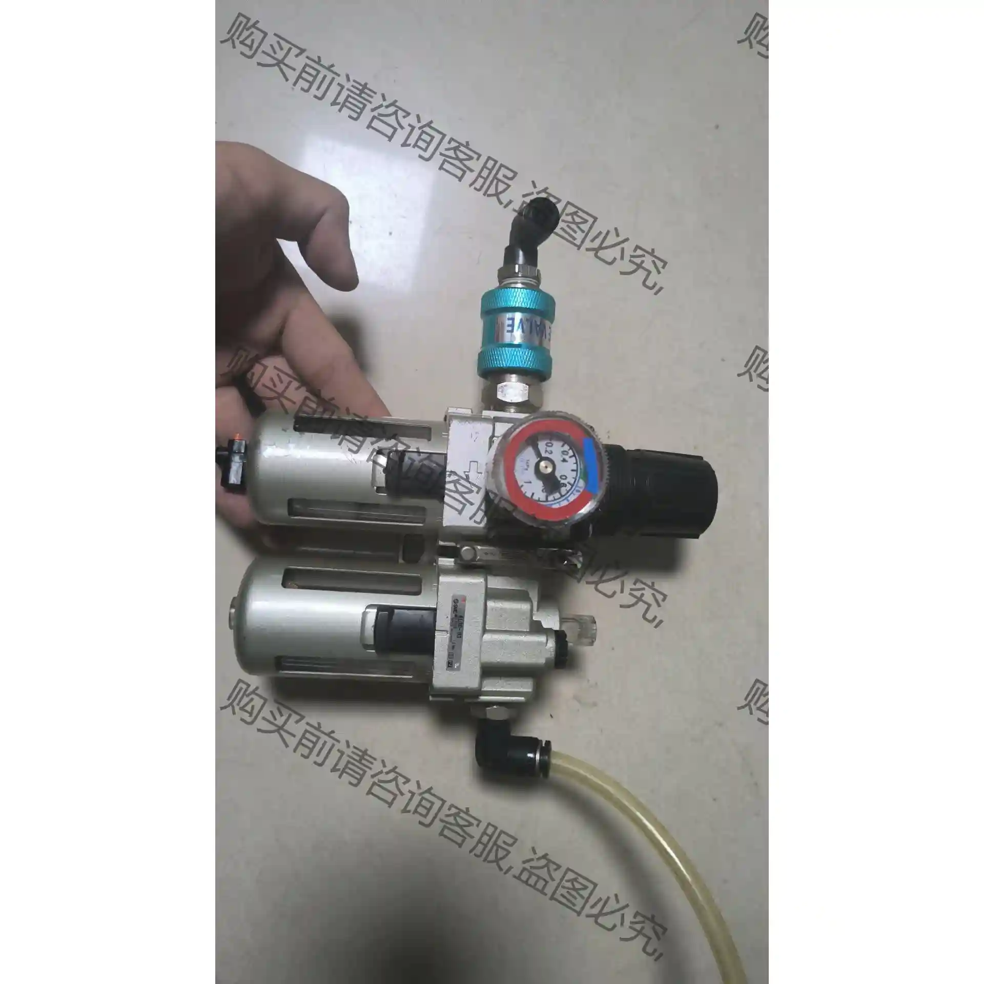 SMSM双联油水分离器 议价再拍 拆机件