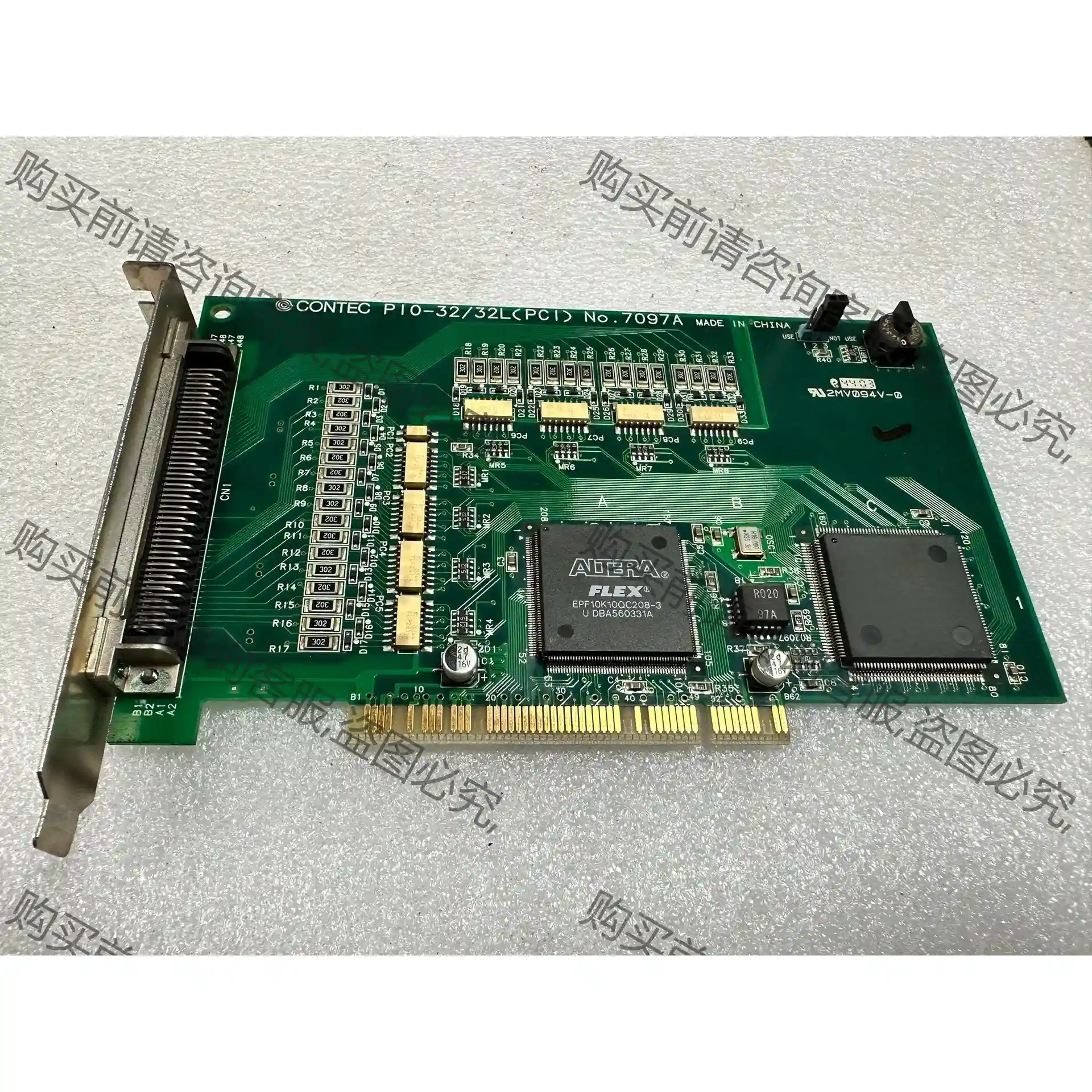 康泰克 CONTEC PIO-32/32L(PCI)H No 议价再拍 拆机件