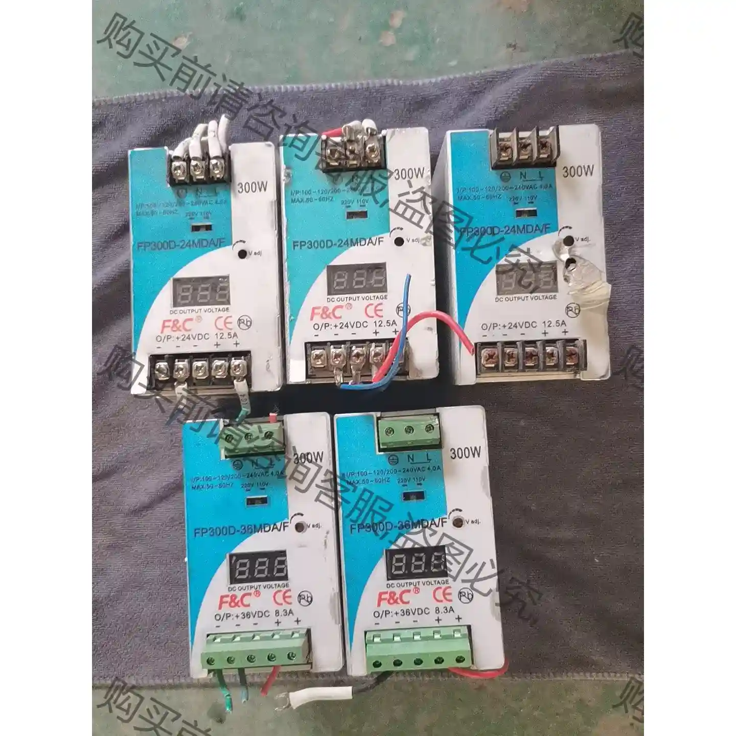 嘉准FP300D-24MDA 24V 300W开关电源，一手 议价再拍 拆机件
