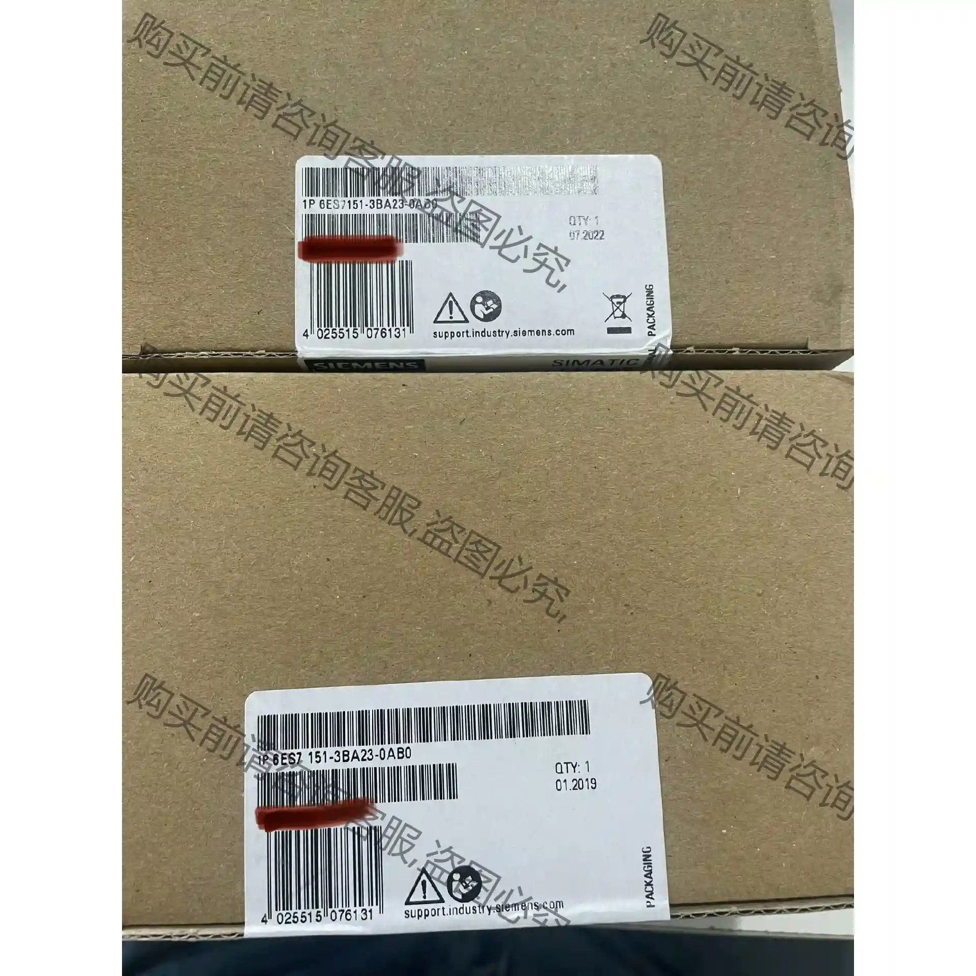 6ES7 151-3BA23-0AB0 原装正品保内现货，有 议价再拍 拆机件