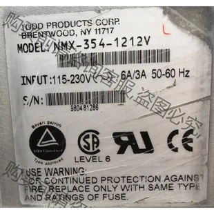 议价再拍 1212V工业工控设备美国TODD开关电源6 拆机件 354 NMX