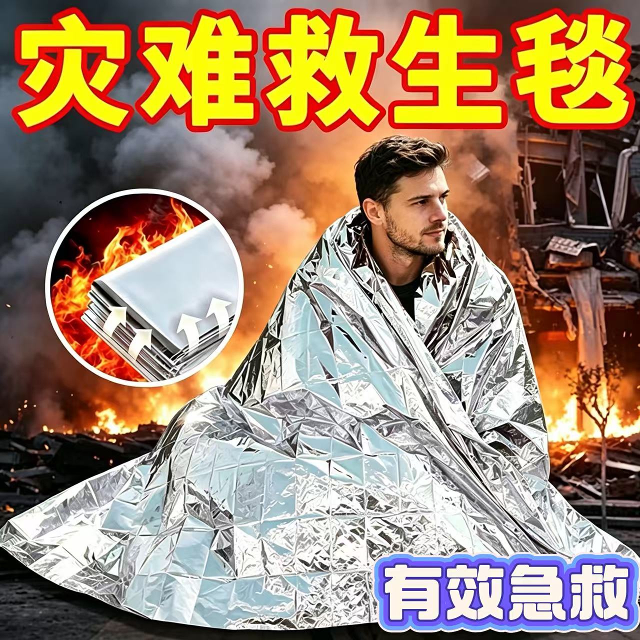 马拉松运动会应急户外急救保温毯