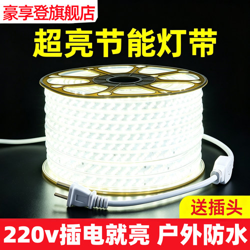 220V超亮户外防水LED灯带