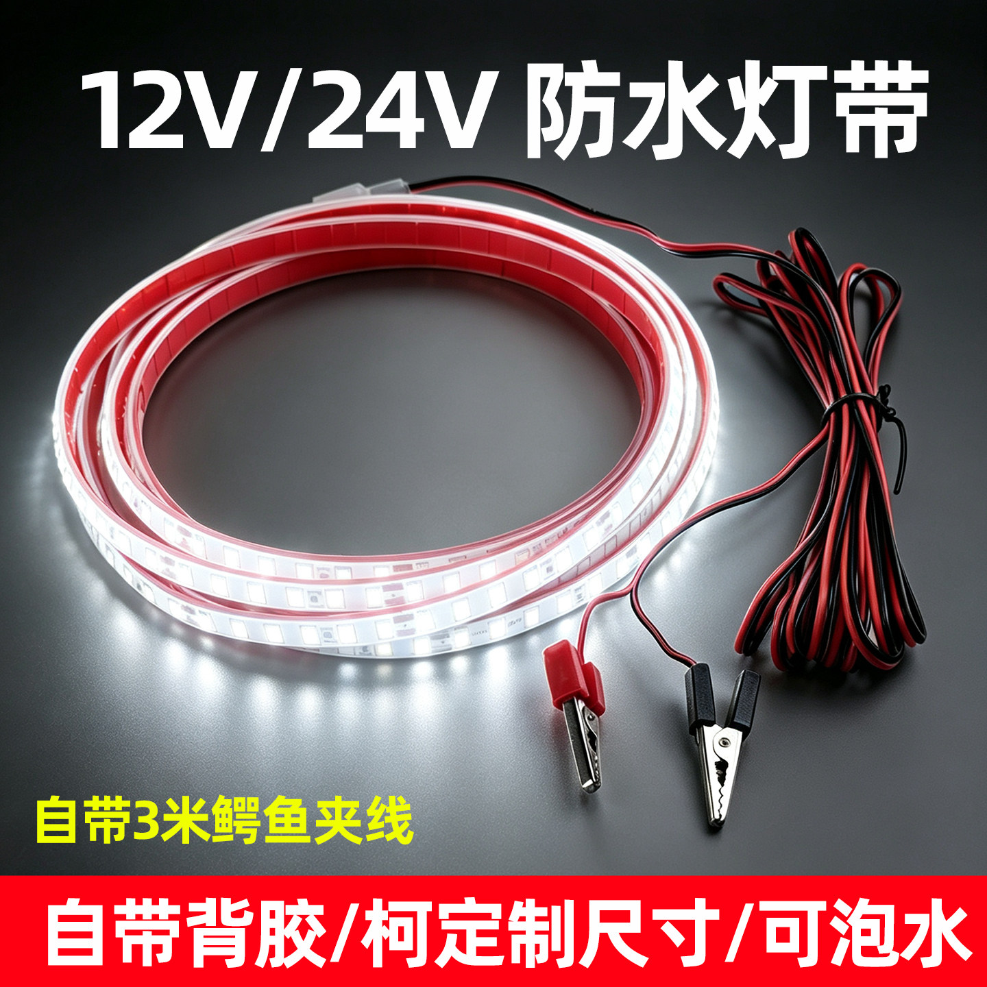 12V/24V户外防水LED灯带图片