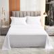 五星级酒店宾馆纯棉白色四件套床上用品60支全棉床单被套床品定制