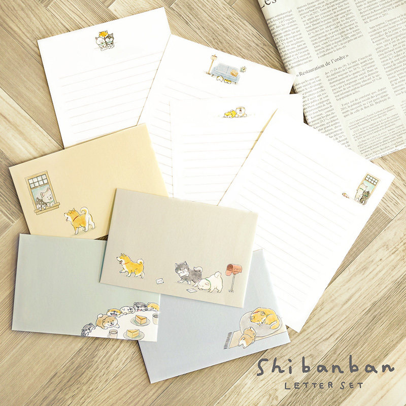 mindwave书信套装柴犬系列