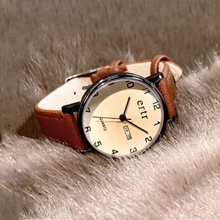 静音考试专用手表女士女款高中学生考研公务员中考复古电子机械表