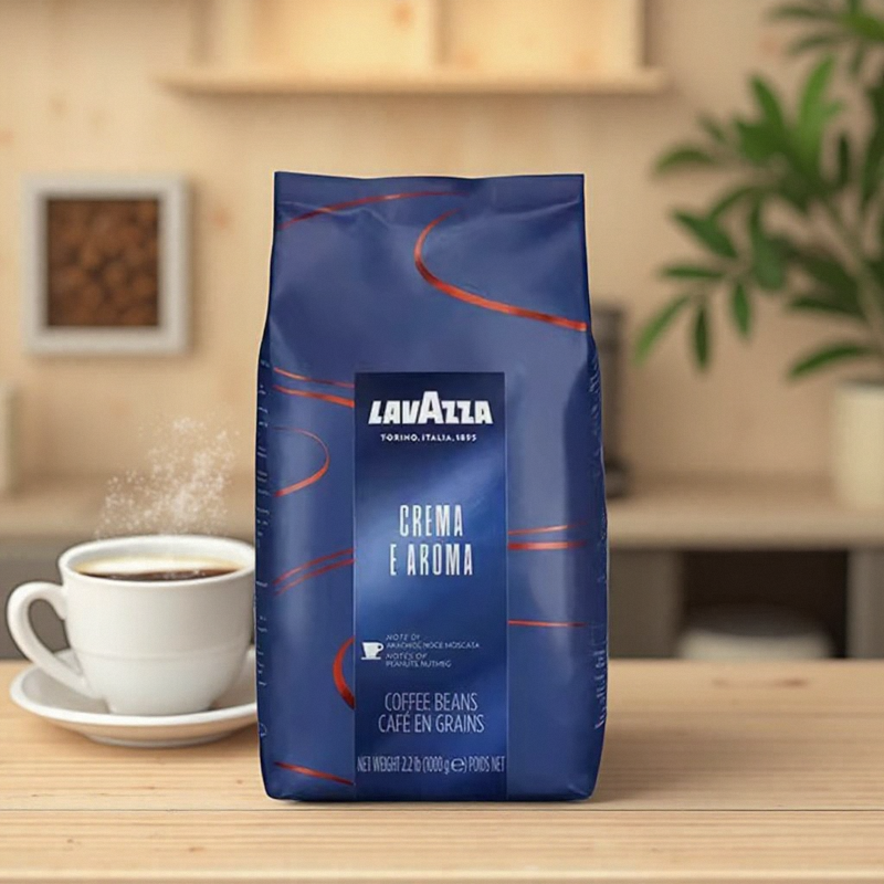 LAVAZZA 拉瓦萨 醇香CREMA E AROM意大利原装进口咖啡豆1kg/袋