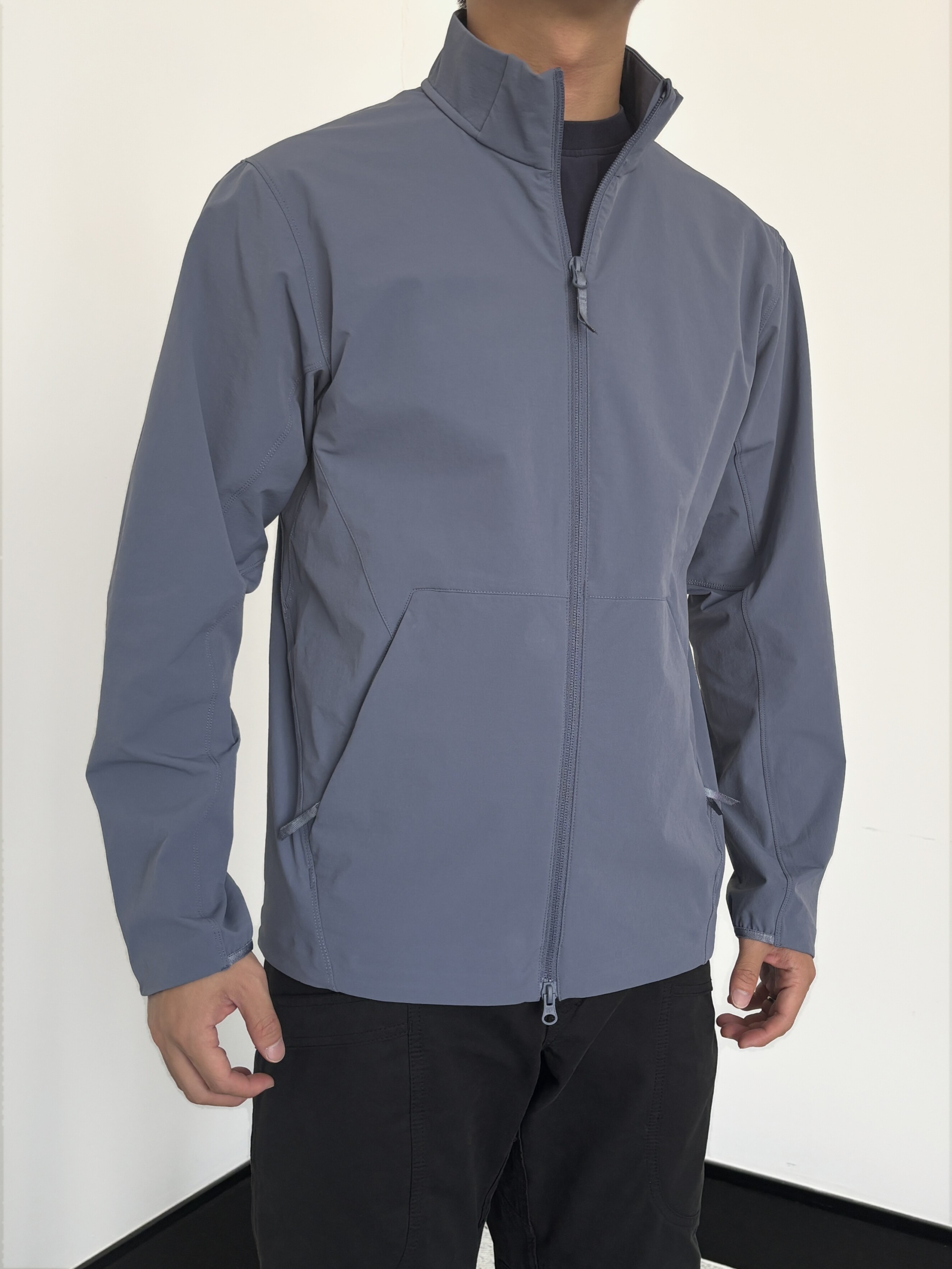 ГРОЗНЕНСКИЙ птичий дом Acropo wind shell soft shell легкая куртка с воротником-стойкой, штурмовая спортивная куртка для улицы, мужская весенне-осенняя Изображение 1