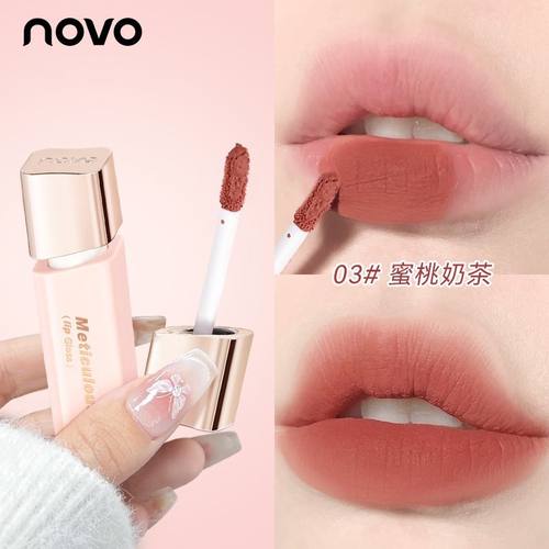 NOVO哑光柔雾唇釉雾面口红