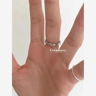 Creamery | 这次一定要入的八芒星戒指 镶钻很闪耀冷淡风指环
