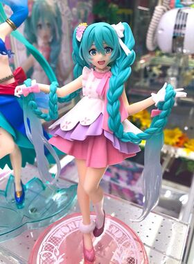 日本正版TAITO紫阳花长发公主初音未来VOCALOID虚拟歌姬景品手办