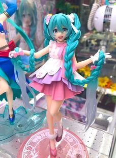 日本正版TAITO紫阳花长发公主初音未来VOCALOID虚拟歌姬景品手办