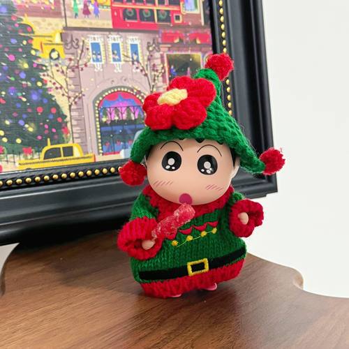 圣诞小新毛衣公仔玩偶圣诞礼物