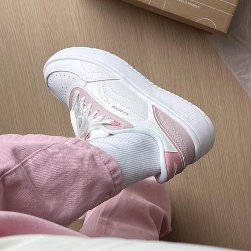 李宁苏酥2024新款板鞋小白鞋运动鞋低帮潮流休闲鞋轻便经典女鞋