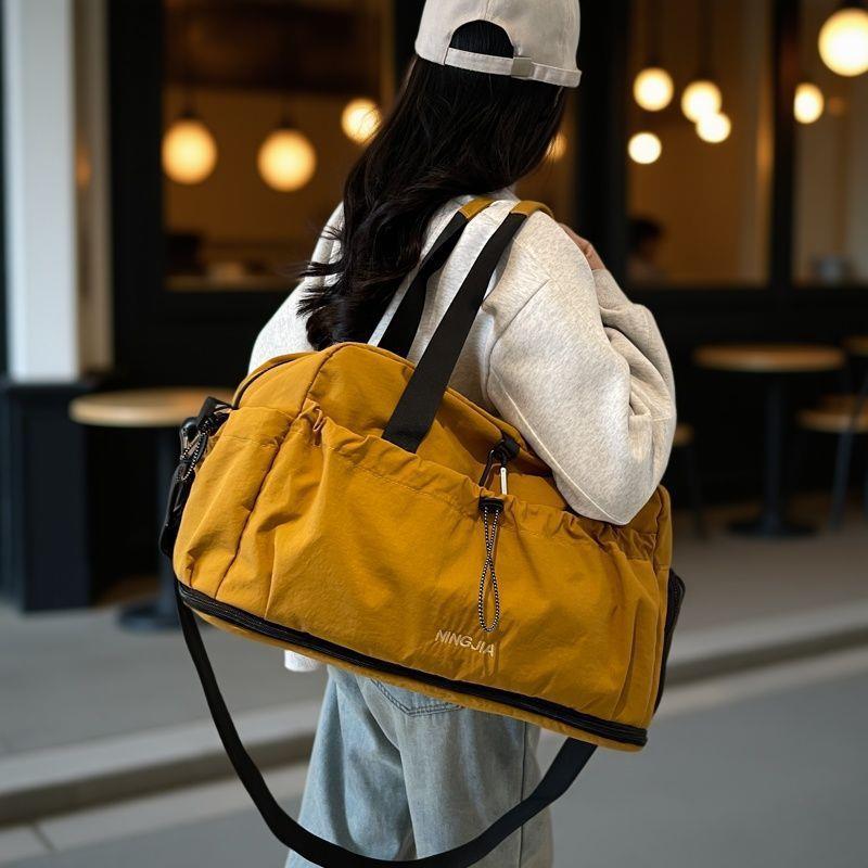 行李包可套拉杆箱大容量便携式旅行包男款可登机大学生高中生住