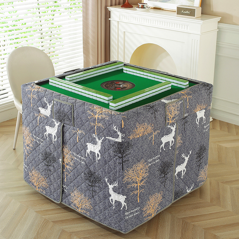 烤火桌子罩套麻将桌烤火罩家用桌布烤火布湖南加厚正方形取暖桌