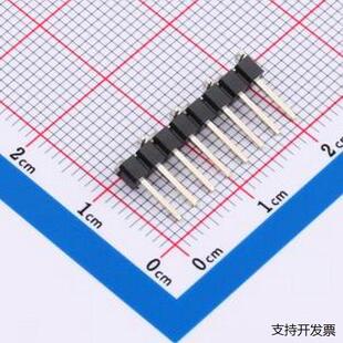 IPCP254M08PB08S 排针 1x8P 间距:2.54mm 方针 立贴 SMD,P=2.54mm
