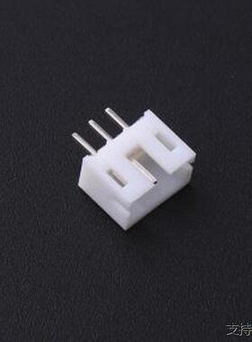 PH-3A 线对板针座 白色 1x3P 间距:2mm 直插 系列:PH 插件,P=2mm