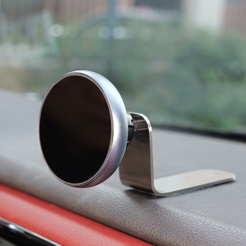金属底座仪表台车载手机支架磁吸式导航汽车用适用苹果15promax14