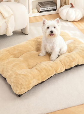 高端宠物垫子保暖加厚冬季狗垫耐脏猫毯子加绒加厚睡觉垫