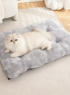 高端猫垫子冬加厚狗垫子冬季保暖睡觉用宠物睡垫宠物柔软毯子耐脏