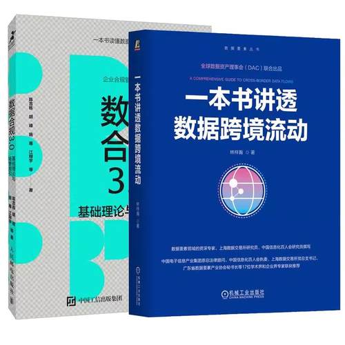 【全2册】一本书讲透数据跨境流动+数据合规3.0 基础理论与场景指引 数据资产入表