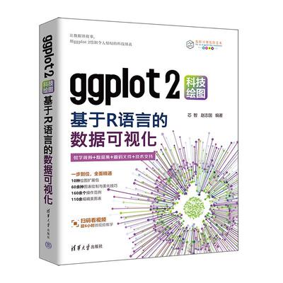 ggplot2科技绘图：基于R语言的数据可视化 芯智 赵志国 清华大学出版社9787302674870