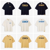 潮牌短袖 夏季 GALLERY 25SS新款 DEPT美式 复古字母双面穿印花T恤男