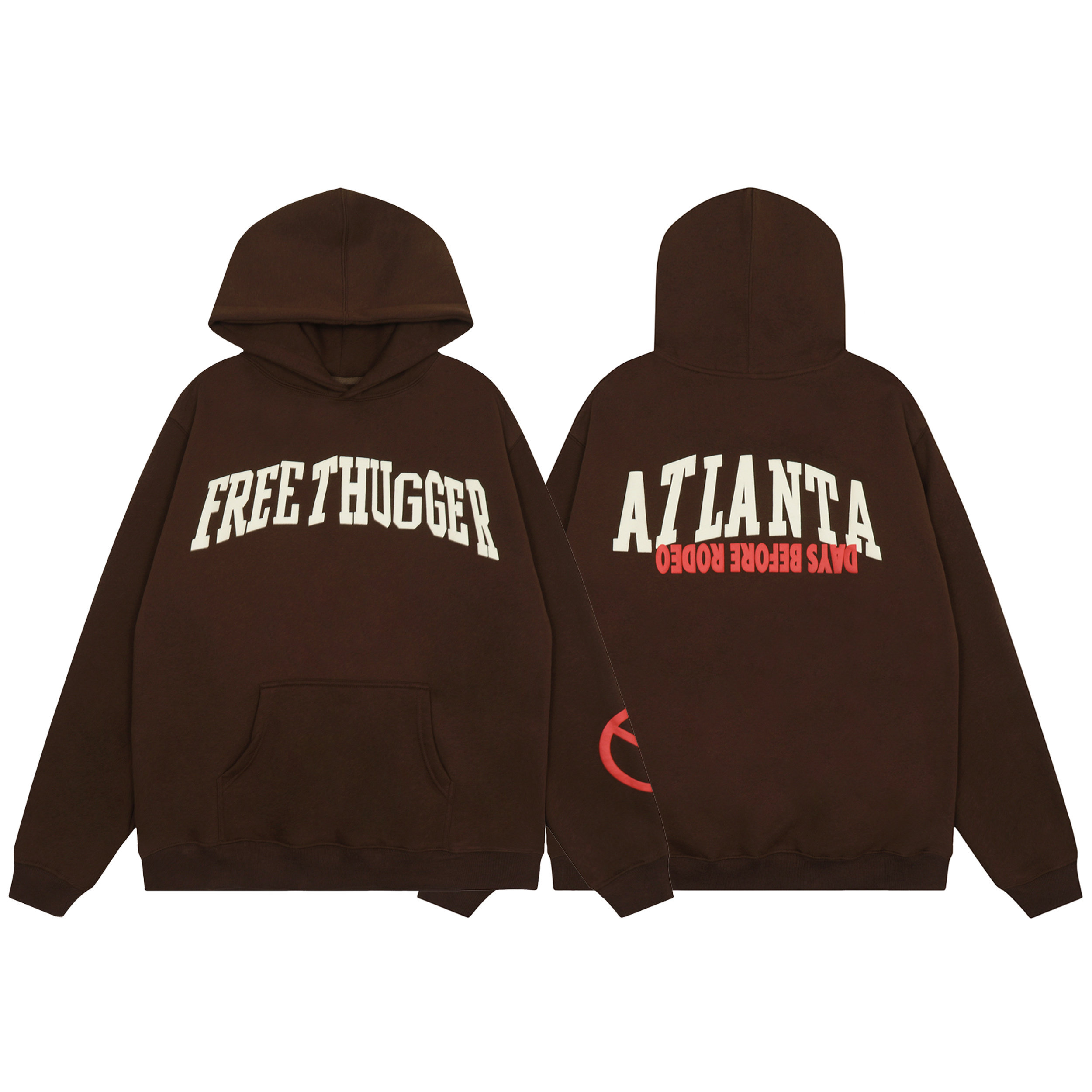 Travisscott欧美复古加绒连帽卫衣男女宽松字母印花套头帽衫秋冬,男装,卫衣,淘宝优惠券,粉丝福利购,淘宝优惠卷