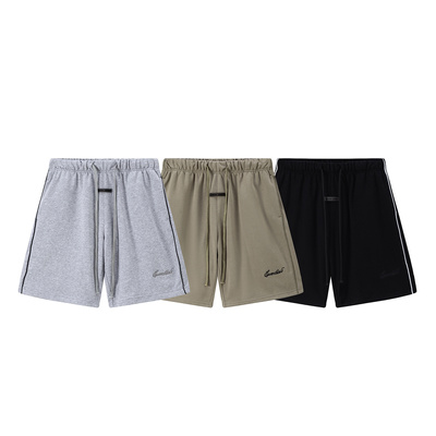 FOG ESSENTIALS潮牌字母刺绣宽松短裤男女同款夏季休闲运动五分裤
