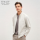 外套 EMZ鄂尔多斯26春含桑蚕丝抑菌透气立领夹克男士 多色可选