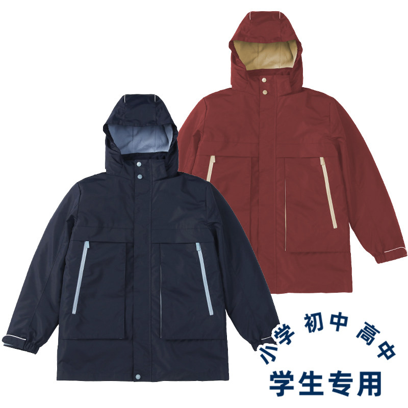 冬季男女童款防寒防风冲锋衣新款
