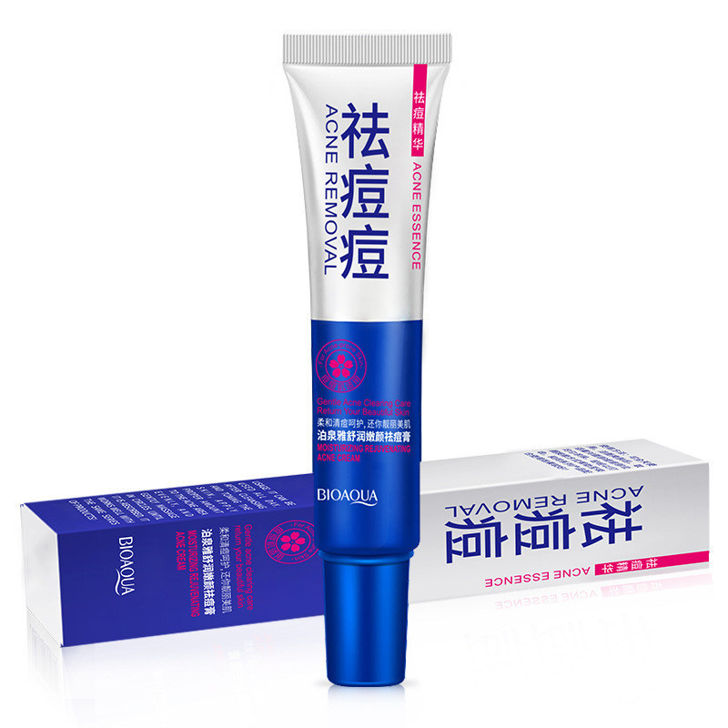 泊泉雅舒润嫩颜祛痘膏30g面霜改善痘痘肌呵护肌肤擦脸油男女用