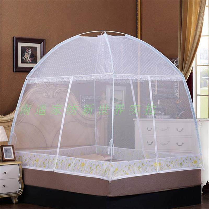 加密有底三开门蒙古包蚊帐家用1.81.5米1.351.2米1米可学生宿舍,床上用品,蚊帐,淘宝优惠券,粉丝福利购,淘宝优惠卷