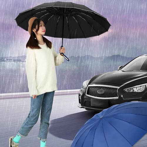 2骨双龙骨反向全自动晴雨伞三折叠遮阳防晒紫外线太阳伞定制