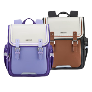 新款卡拉羊书包女小学生三四五六年级男孩儿童减负校园双肩包