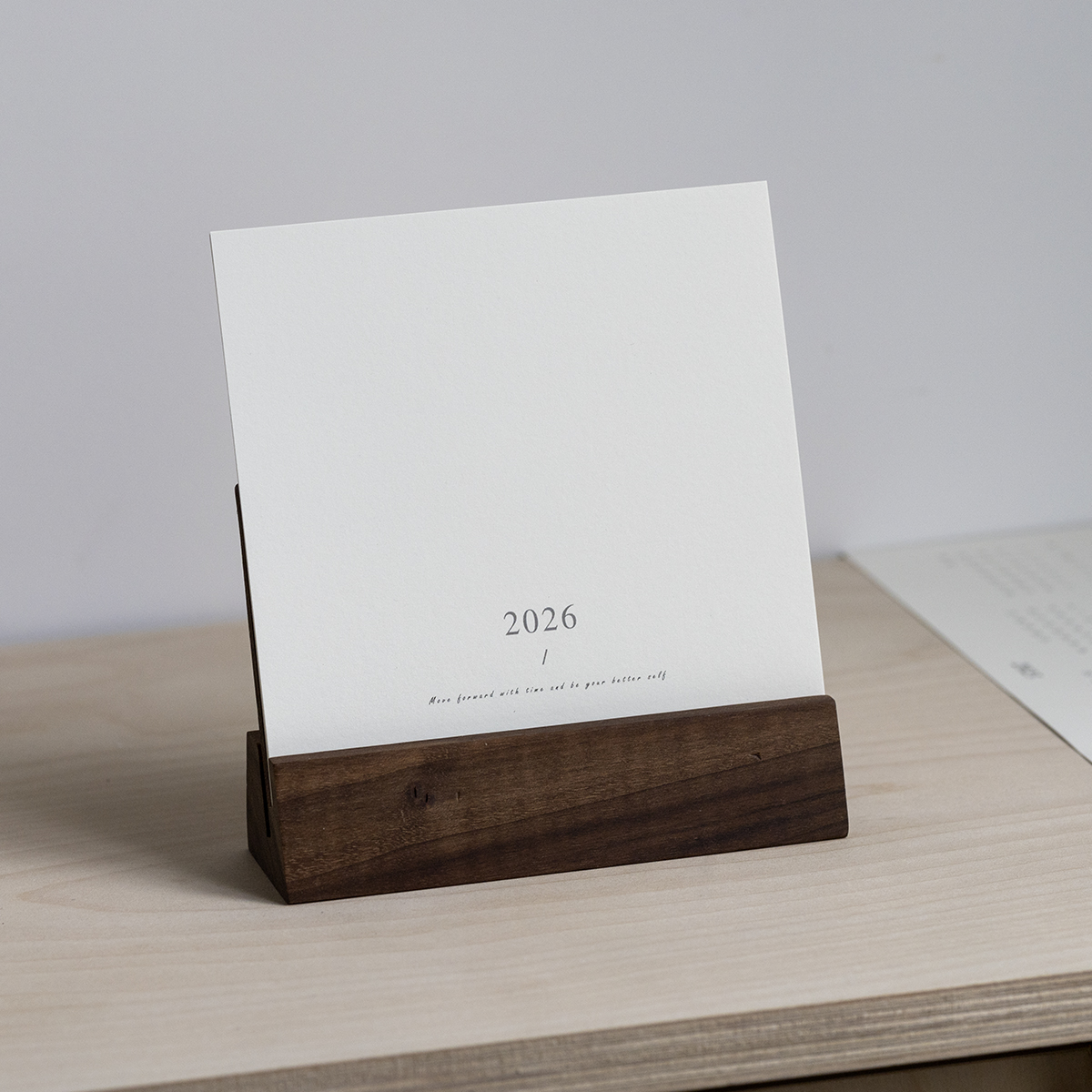 空白日历diy月历水彩画速写年历2026年自制台历手帐本材料包拼贴