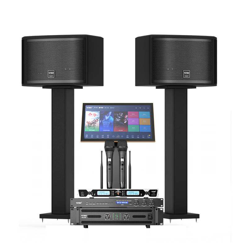ATSH/爱特声 OK-8爱特声家庭ktv音响套装会议家用卡拉ok语音手机
