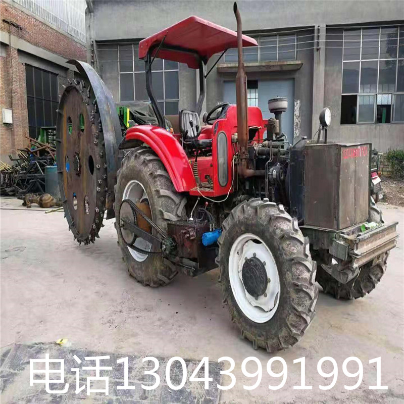 拖拉机后置开沟机 圆盘式开g沟机 链条式开沟机价格