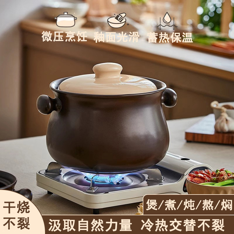 德国knx陶瓷砂锅炖锅家用耐高温